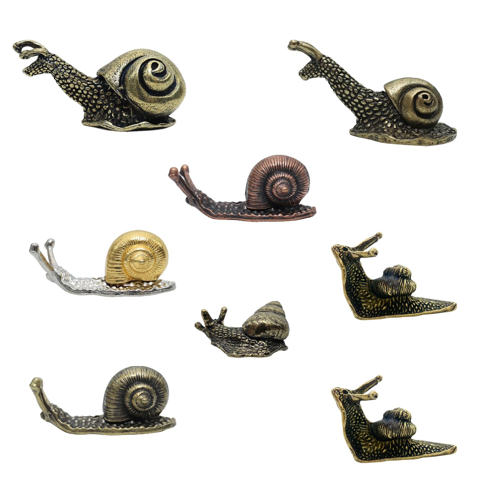 Brass Snail Set