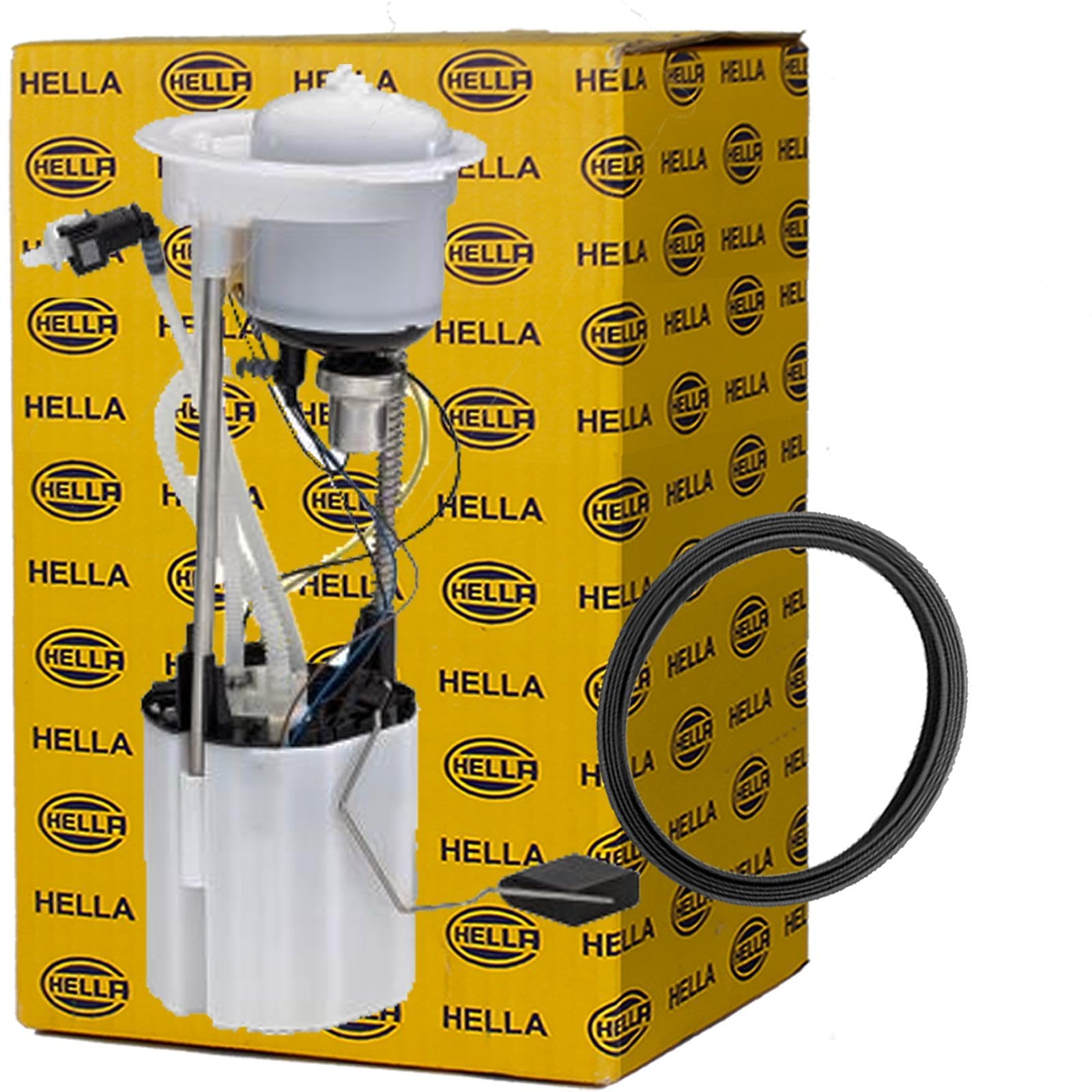 HELLA 8TF 358 106-441 Unidad de alimentación de combustible - eléctrico - 5polos - con junta/con sensor de nivel - con regulador de presión