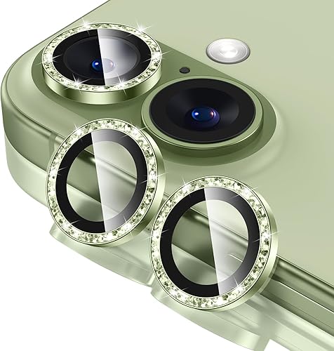 Miniatura 30 de Tensea Protector de lente de cámara para iPhone 17, cubierta de cámara de vidrio templado 9H protector de pantalla, transparente HD, anillo