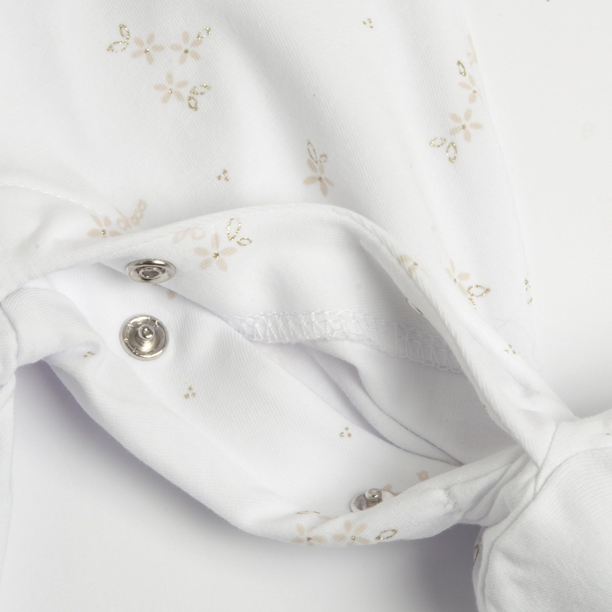 Chicco, Grenouillère Bébé Fille, Grenouillère en Coton Doux et Léger, avec Ouverture Dorsale Pratique et Entre Jambe, Conçue en Italie, Vêtements Bébé Fille 0-24 Mois