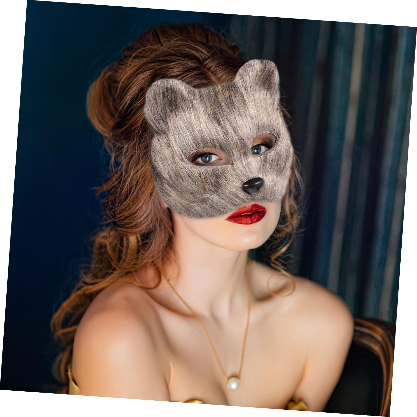 5pezzi Maschera Di Per Feste in Maschera Di Per Cosplay Accessori Per Decorazioni Di