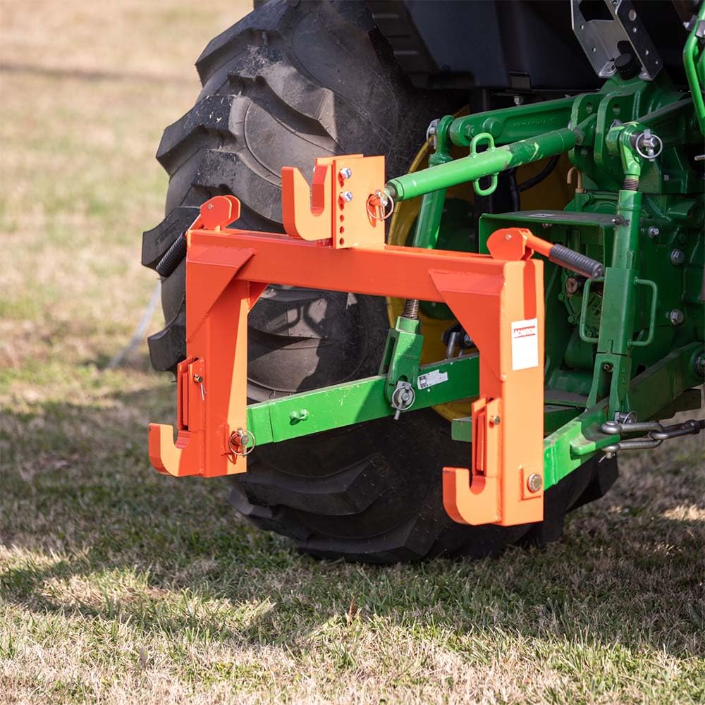 Titan Attachments 3 Point Quick Hitch Adaption to Category 1 Tractors, 3000 LB Lifting Capacity, 27.5