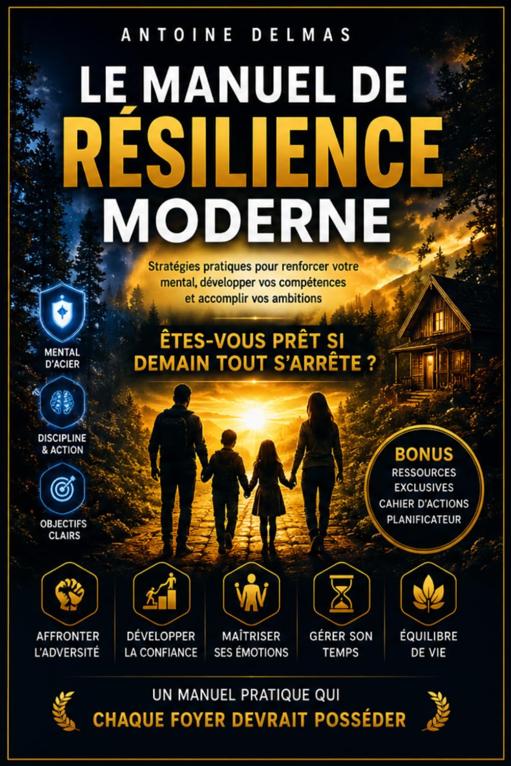 LE MANUEL DE RÉSILIENCE MODERNE: Protéger son foyer face aux crises économiques, numériques et aux situations d'urgence