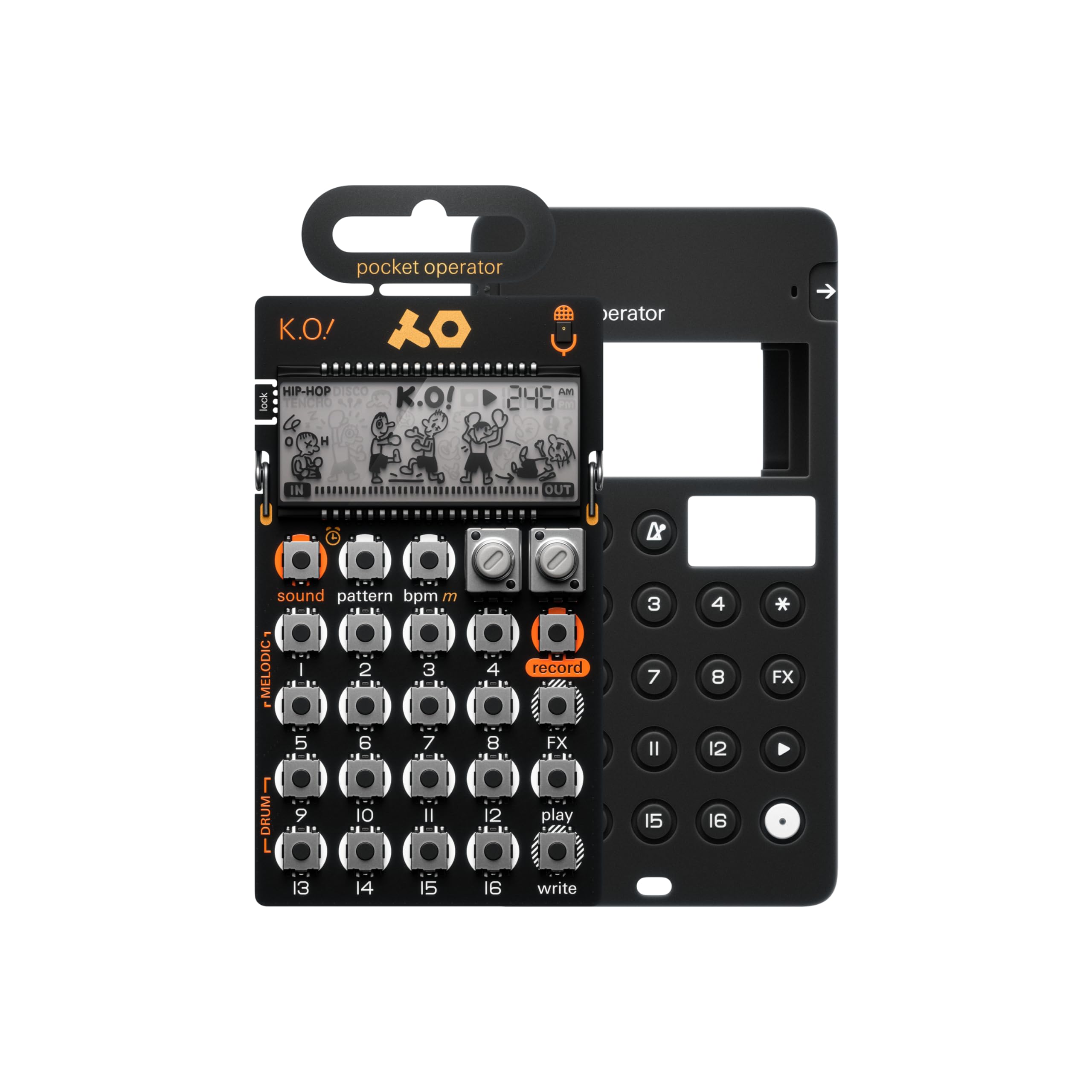 Synthétiseur de poche Teenage Engineering PO-33 K.O!