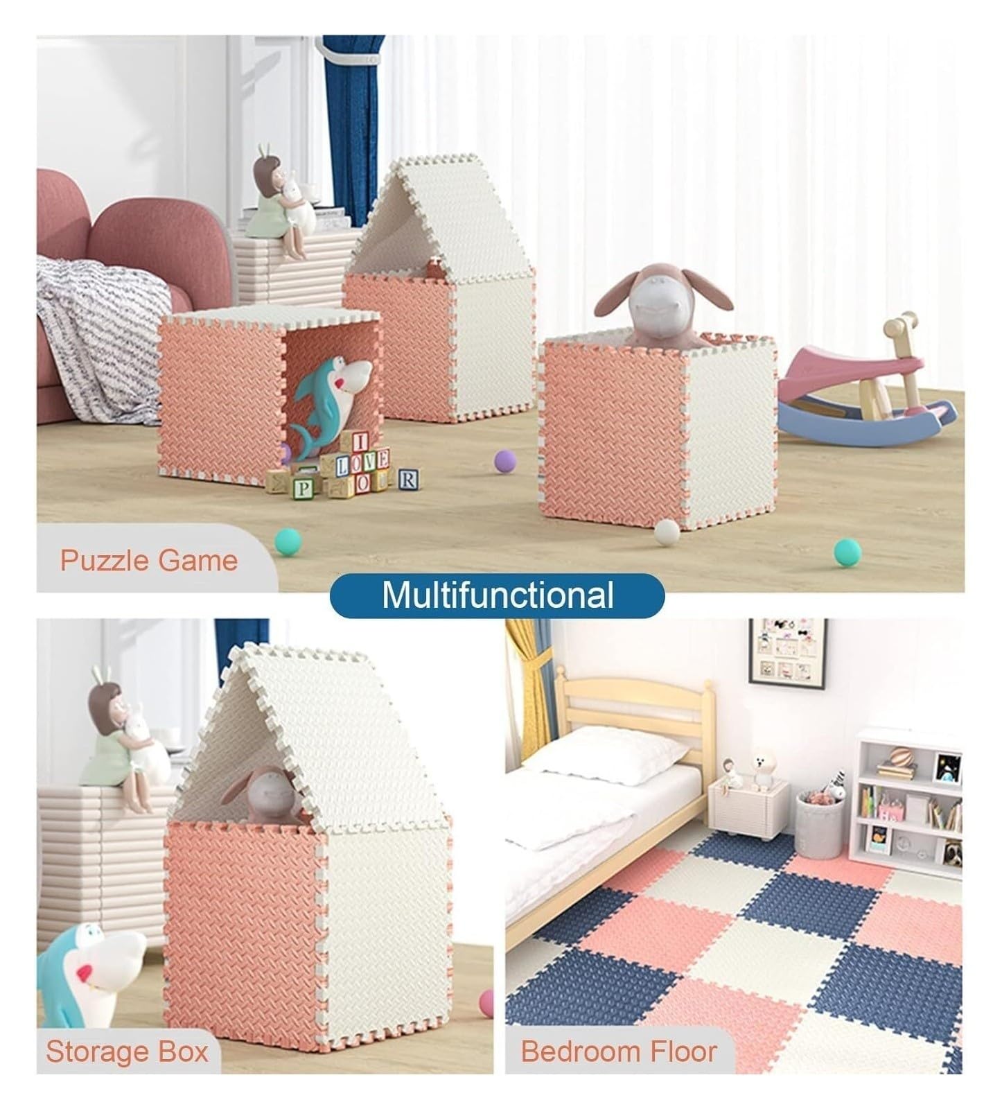 Soft Foam Sensory Tiles - Interlocking Floor Tiles