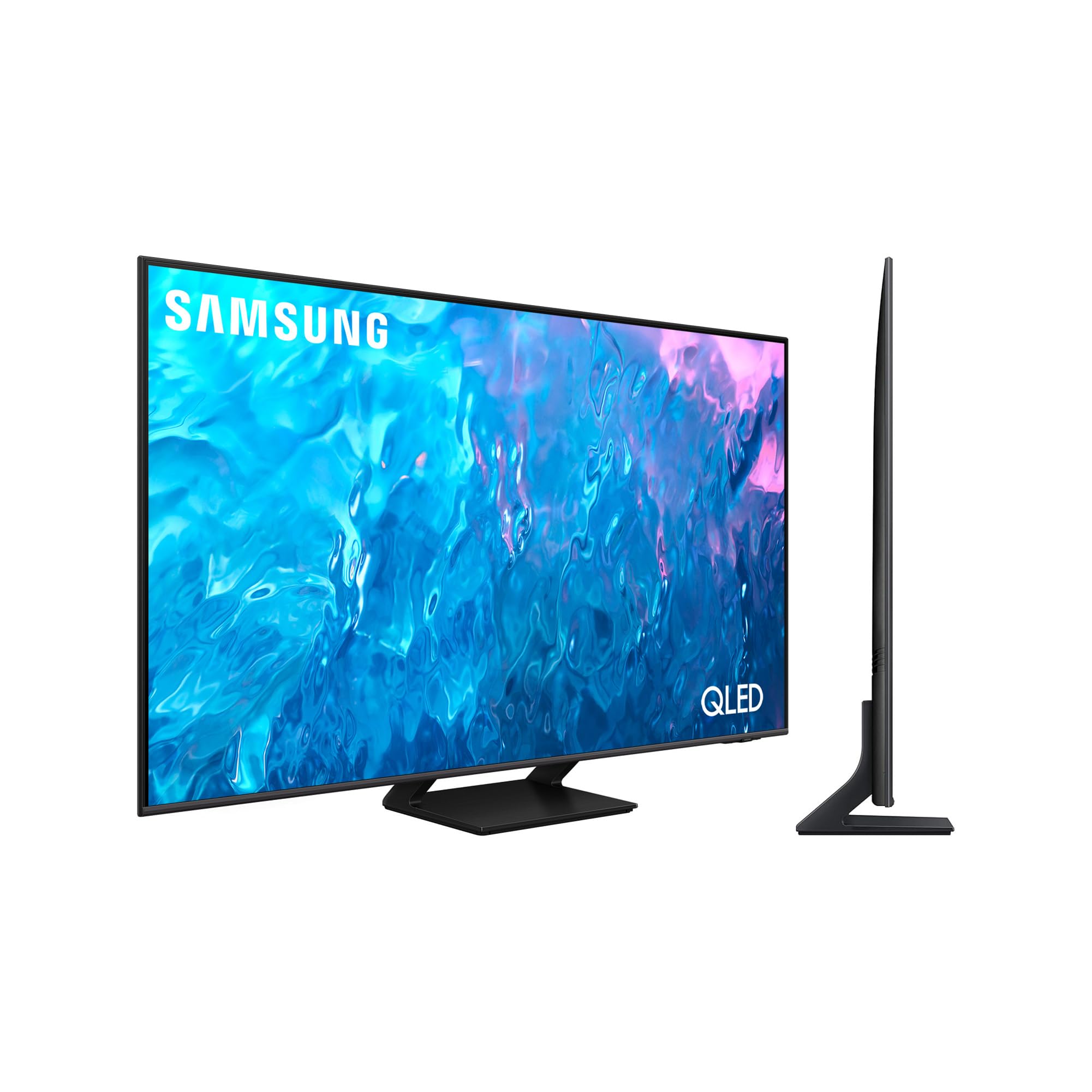 SAMSUNG TV QLED 4K 2023 55Q70C Smart TV de 55" con Tecnología Quantum dot, Motion Xcelerator Turbo+, Smart TV powered by Tizen, Procesador QLED 4K y Q-​Symphony
