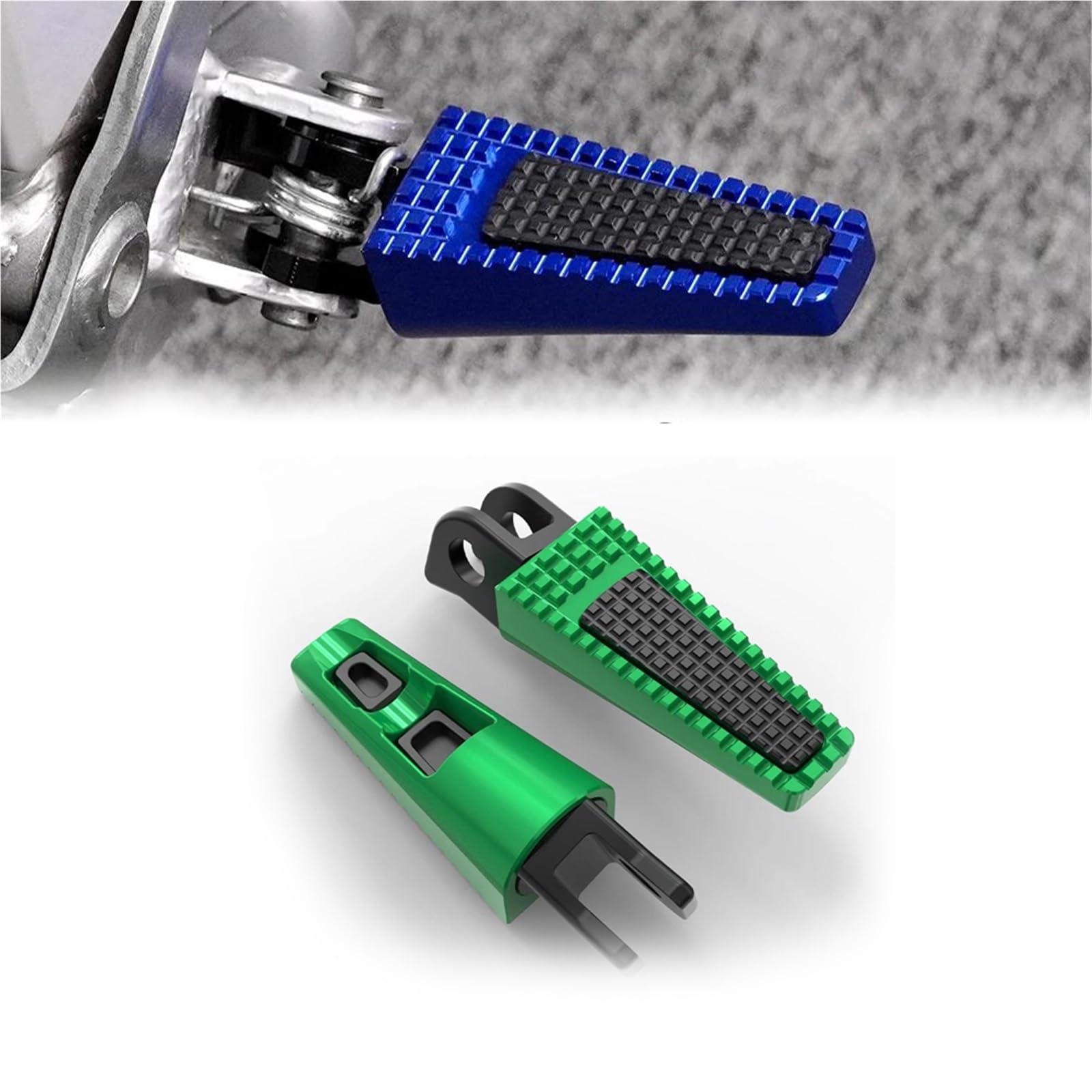 Accesorios para clavijas Estriberas Para Motocicleta, Pedales Y Para Ducati Panigale 1100 V4 Speciale V4/SP/SP2 916, Accesorios Para Reposapiés Delanteros(Vert)
