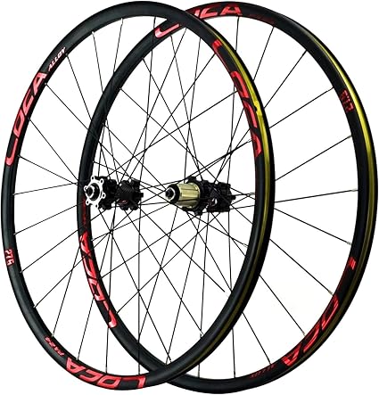 TYXTYX Set di Ruote per Bici MTB 26 27,5 Cerchi per Bicicletta da 29 Pollici