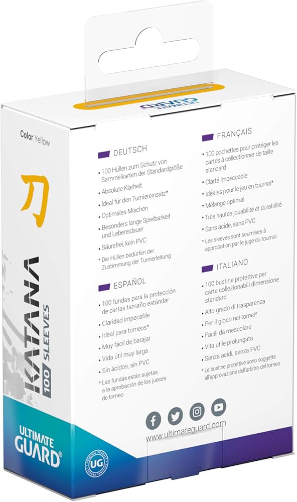 Amazon | Ultimate Guard(アルティメットガード) Katana スリーブ 標準