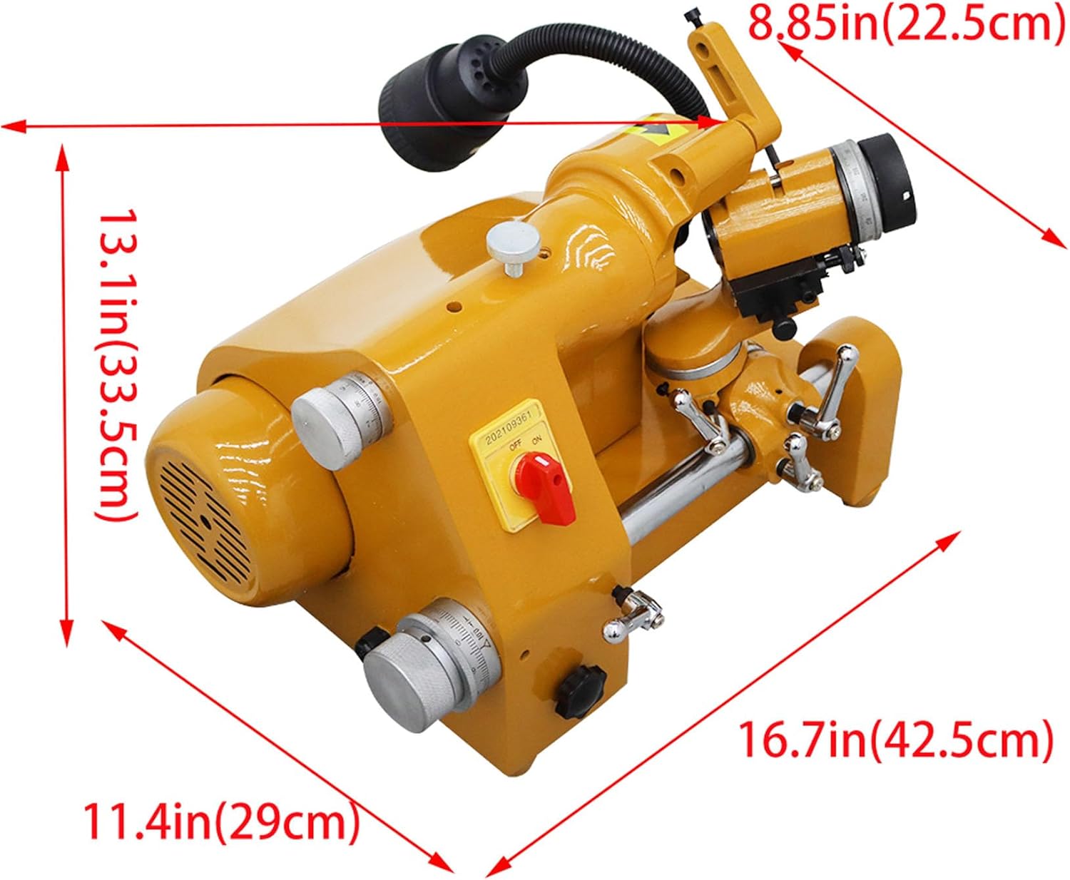220V R8 Collects Power Universal Cutter Grinder Sharpener Grinding Machines for Hard Alloy Carving Knives and Other Cutting Tools