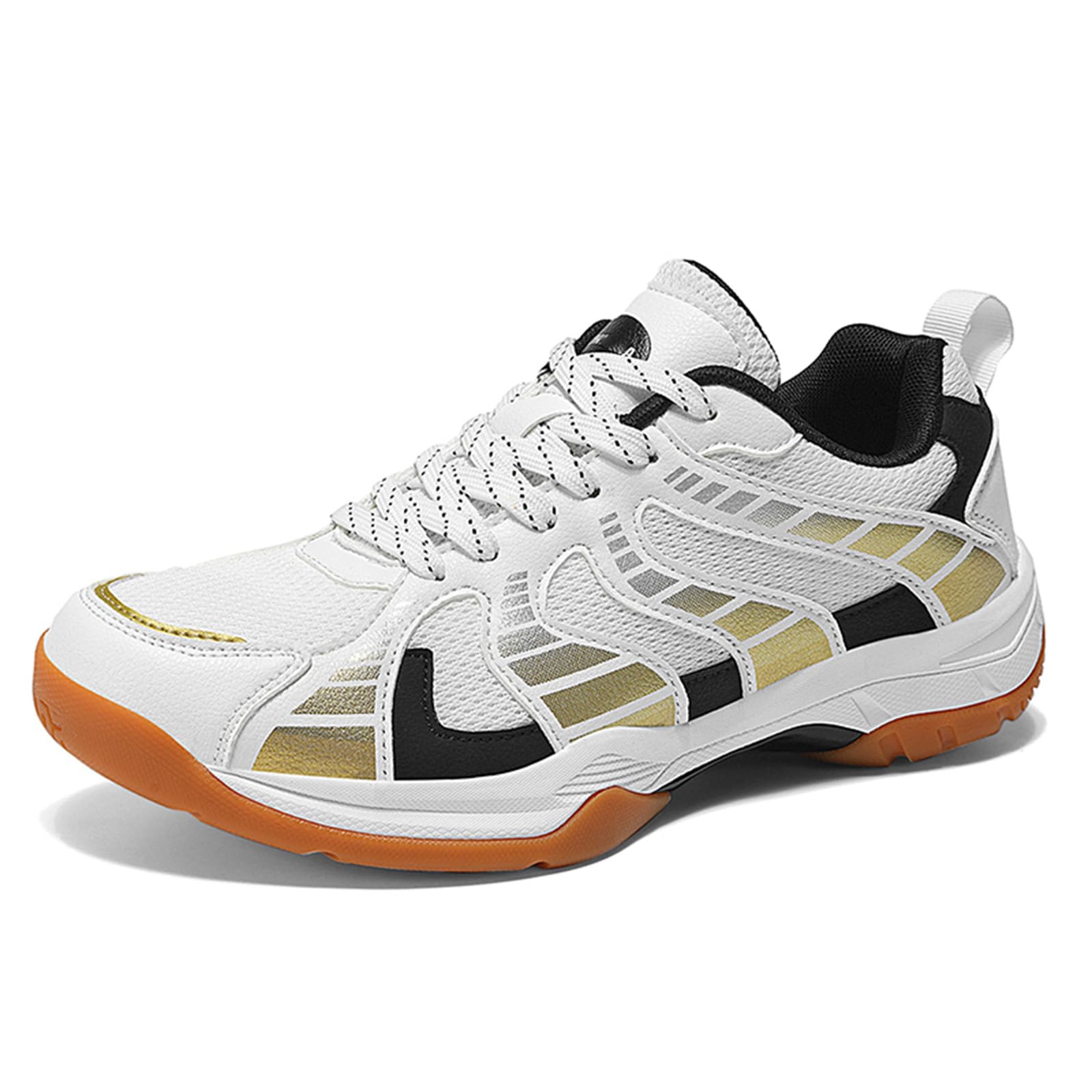 JiuQing Męskie lekkie buty do badmintona buty do gry w hali antypoślizgowe treningowe fitnessowe do pickleballa