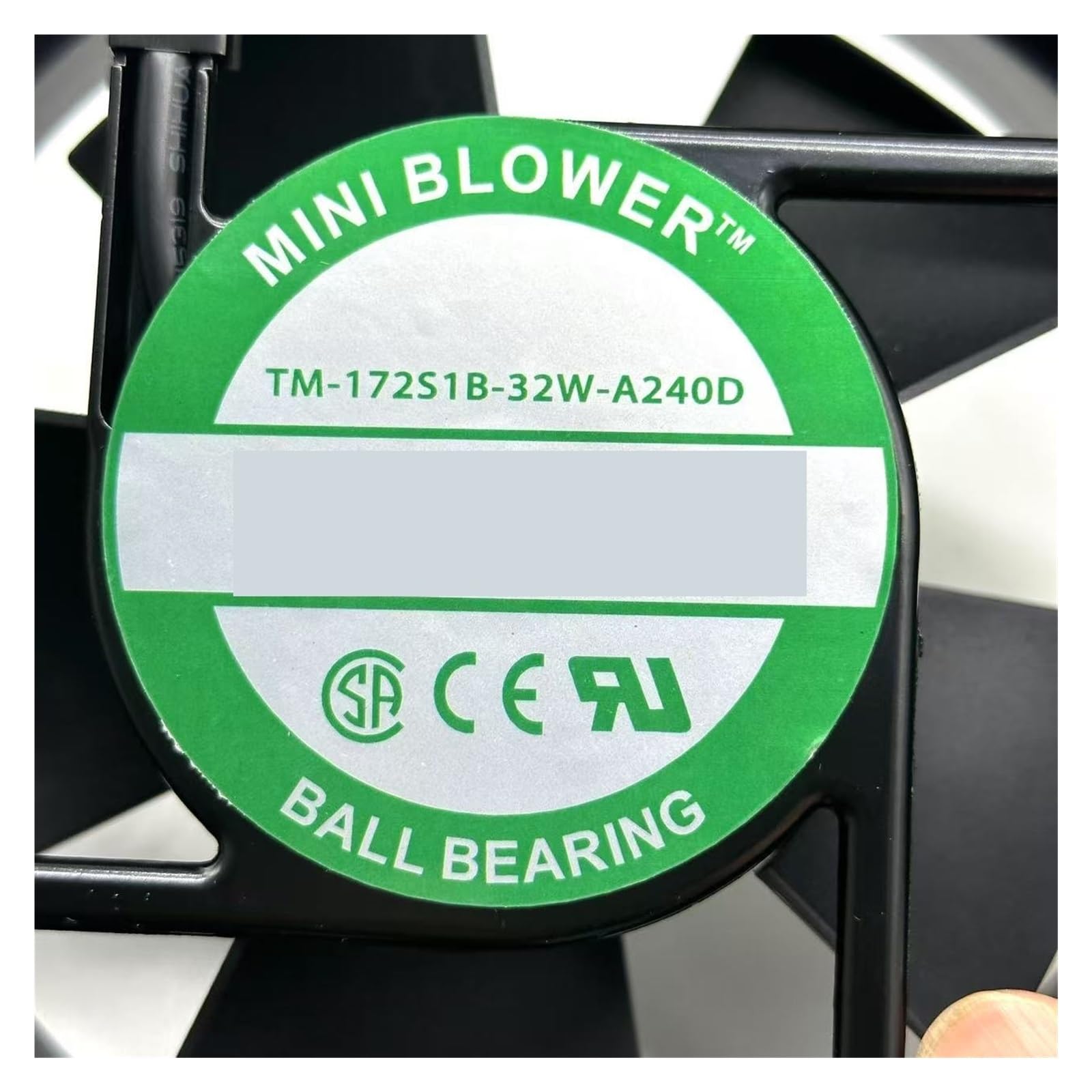 TM-172S1B-32W-A240D AC 220/240W Ventilador de refrigeración para servidor
