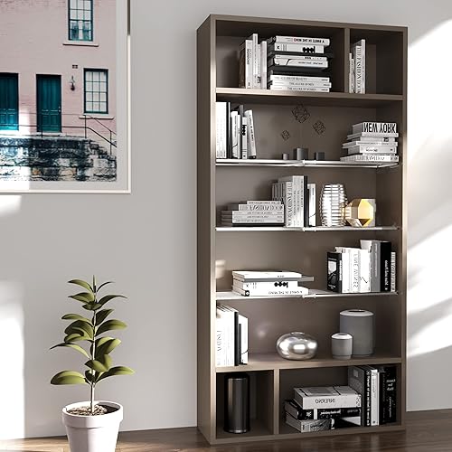 Miniatura 7 de SOFRON Estante extensible montado en armario, estante de almacenamiento, divisor de armario para armario, cocina, baño, pequeño, paquete de 2