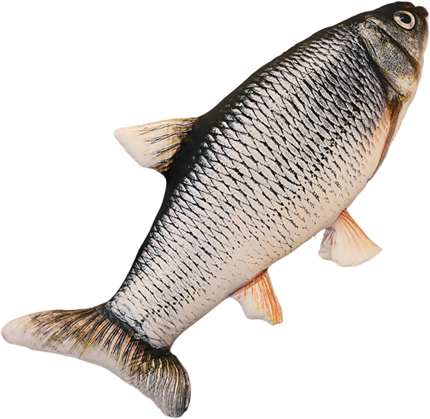 Giant Fish Pillow 31.5 Inch 3D Simulation Fish Plush Soft Comfortable Funny Pillows for Home Sofa Bed Couch Decor