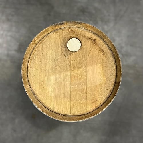 Miniatura 2 de Midwest Barrel Company - Auténtico barril de whisky de centeno de roble de 15 galones con bollo de cabeza recién vaciado y recargable para envejecer