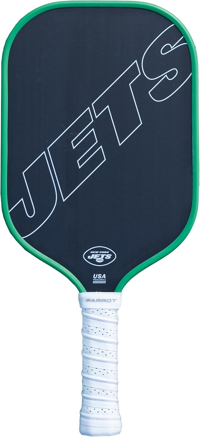 Team Golf Parrot Paddles NFL New York Jets Pro-Formance Pickleball Paddle (Wordmark)