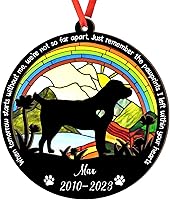 Vista 75 de Adorno de atrapasoles de setter irlandés personalizado, adorno de Navidad de Setter irlandés, regalo para perro amante, setter irlandés