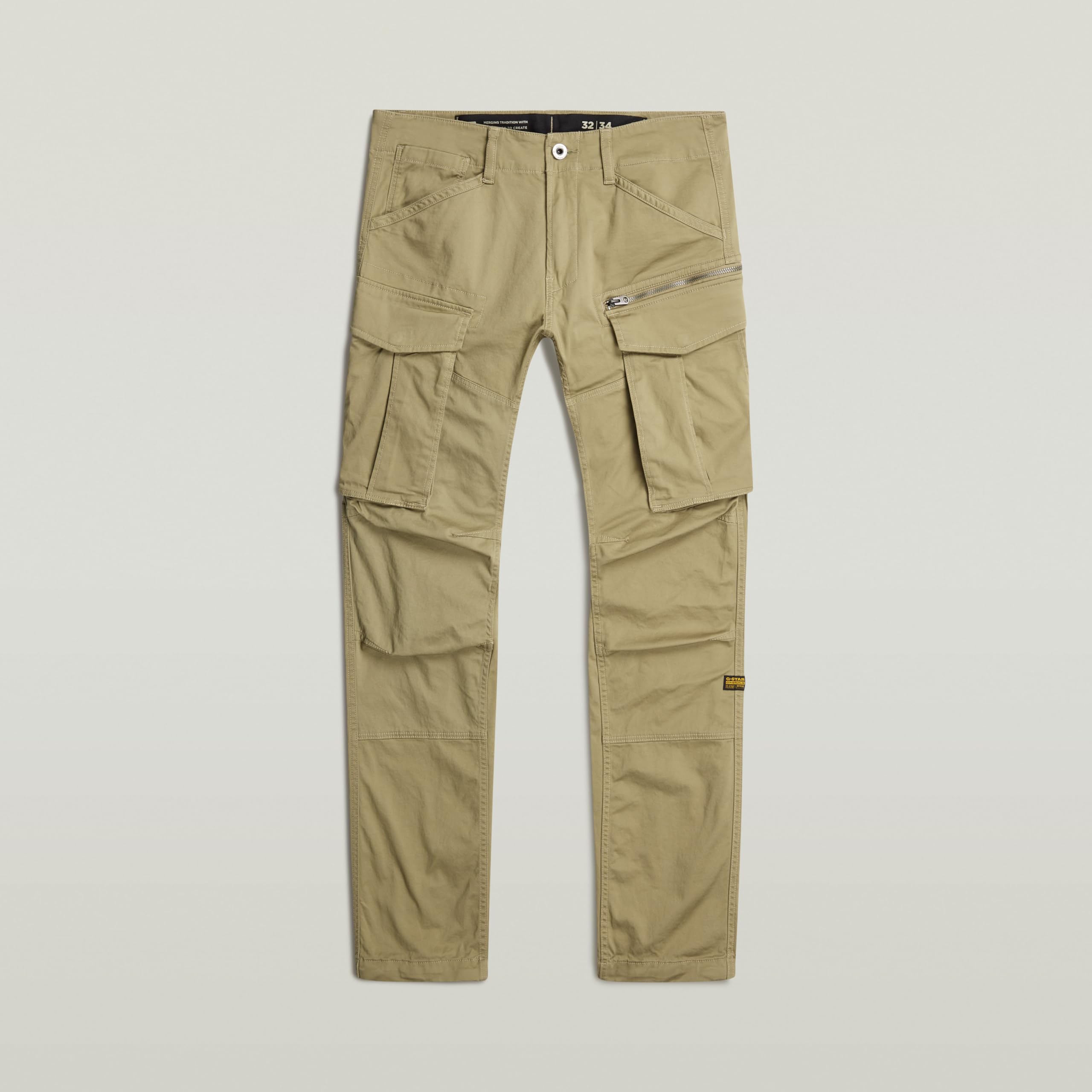 G-STAR RAW Rovic Zip 3d Regular Tapered Pants - Spodnie Mężczyźni