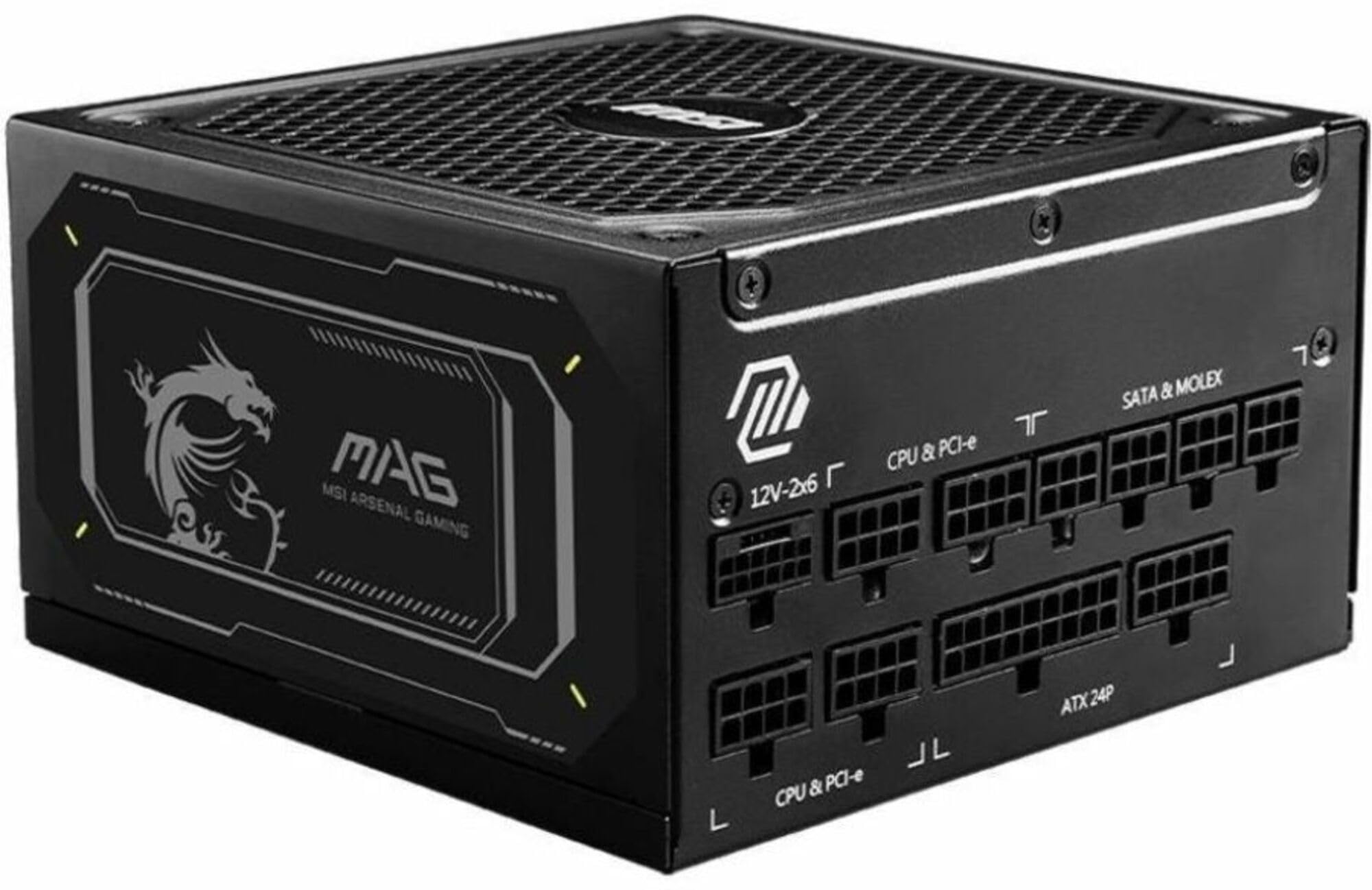 MSI MAG R1000GL PCIe5 1000W 電源ユニット Amazon.com: MSI MAG A1000GL PCIE5, Fully Modular Compact