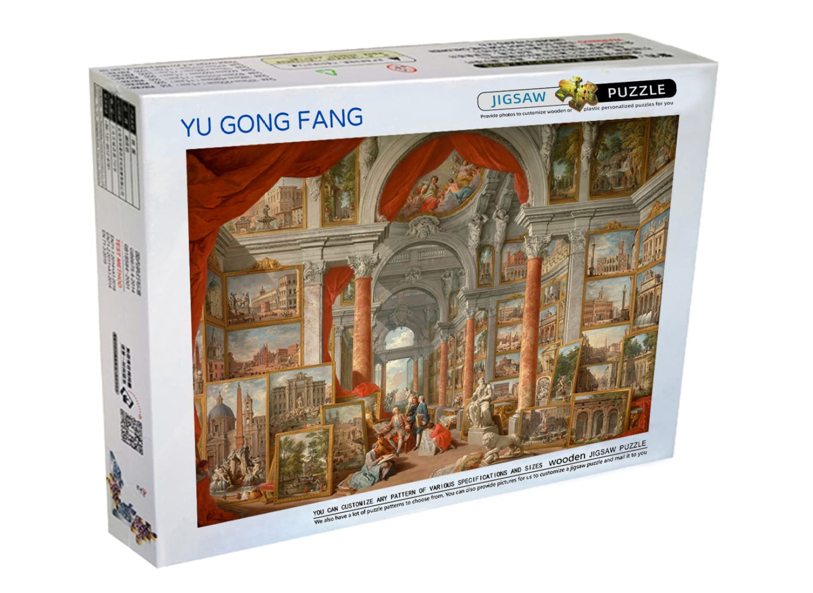 Puzzle in legno per adulti da 6000 pezzi Galleria di pittura Regali Decorazioni per feste di intrattenimento per il tempo libero