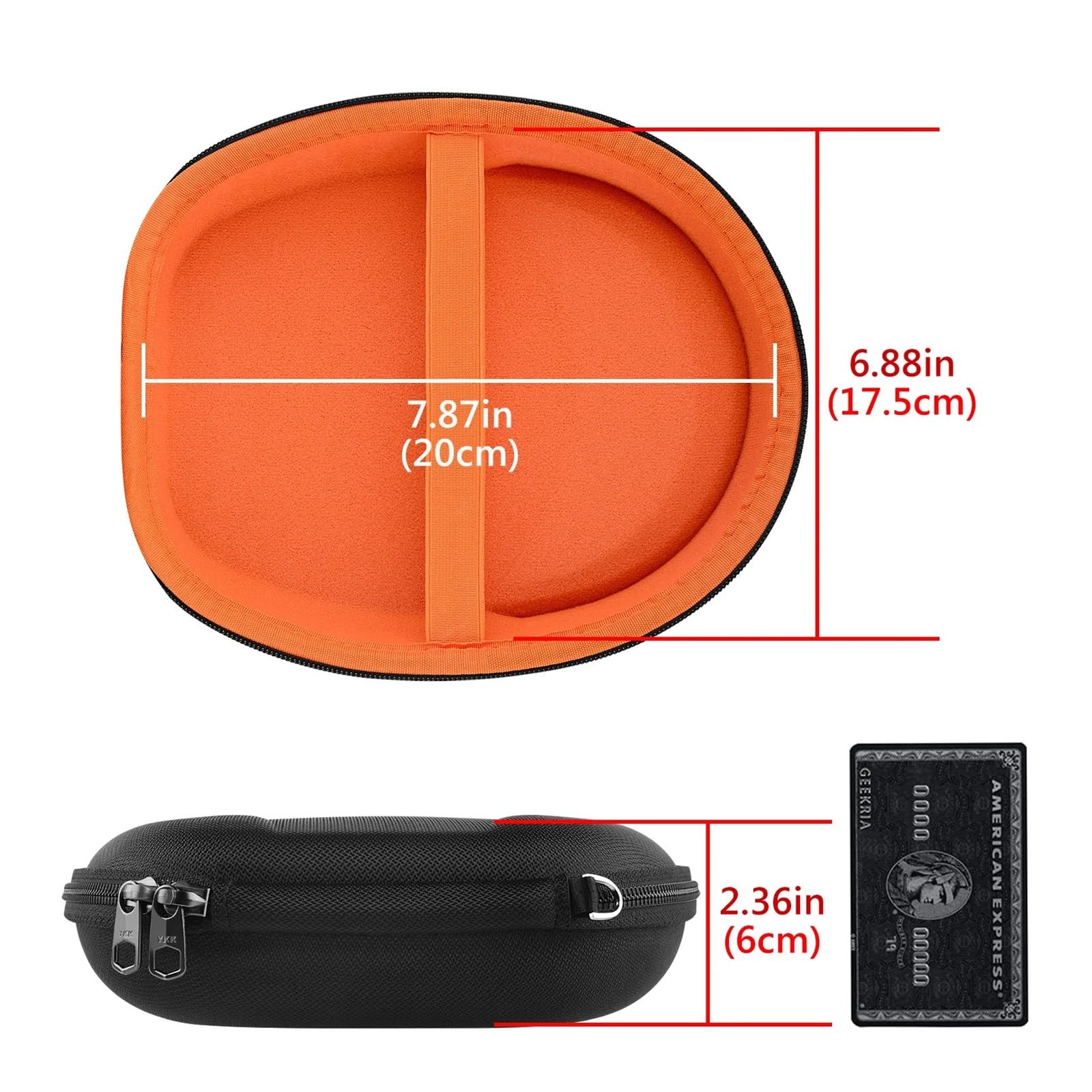 Kopfhörer-Etui for HW520, 8200 UC, Harte tragbare Kopfhörerkabel-Aufbewahrungsabdeckung, Headset-Box