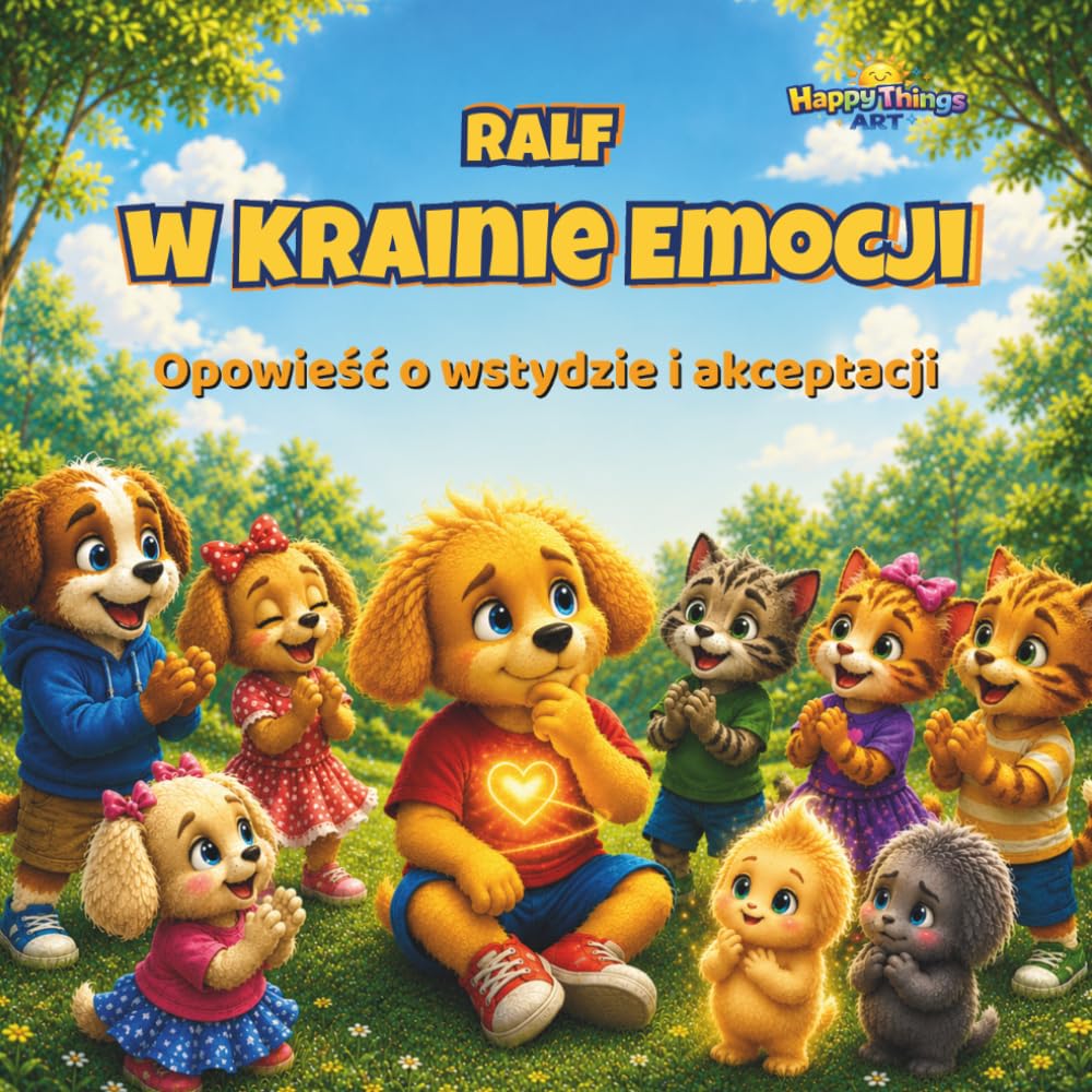 Ralf w Krainie Emocji: Opowieść o wstydzie i akceptacji: Ciepła książka o emocjach, pewności siebie i akceptacji dla dzieci 3–8 lat