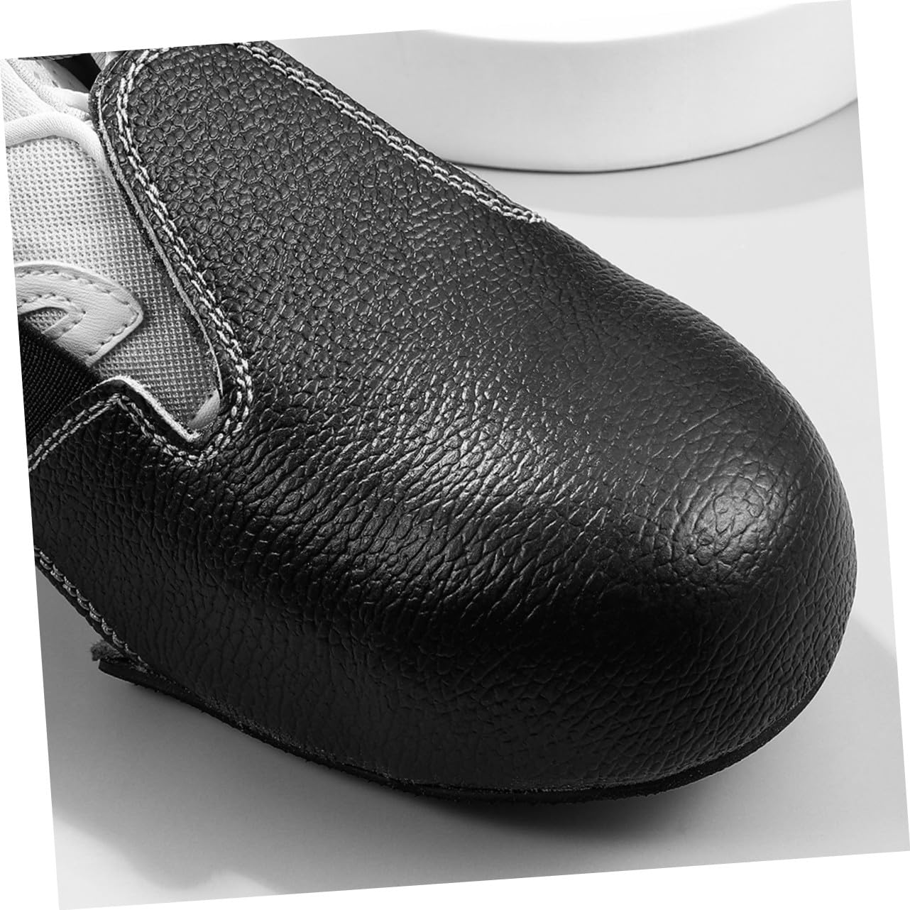 2 Pary Ochronnych Ochraniaczy Na Buty Ochronne Ochraniacze Na Palce Ochrona Przed Poślizgiem Czarne