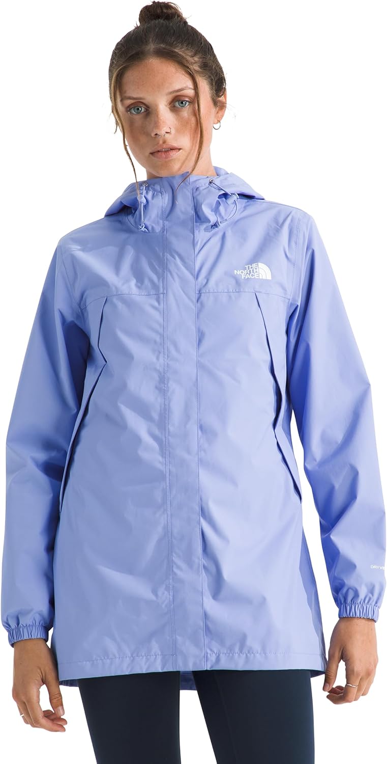 THE NORTH FACE Women's Antora Rain Parka | Breathable Waterproof Jacket, Seam Sealed, Adjustable Hood & Zip Hand Pockets