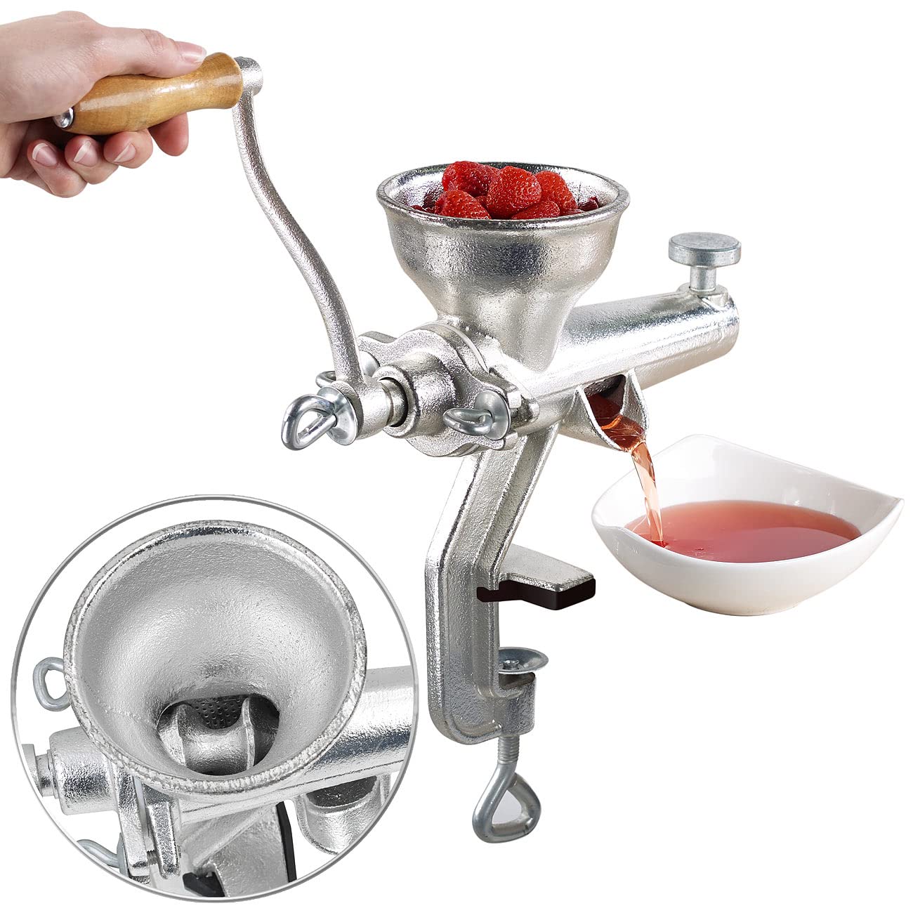 Extracteur de jus professionnel en fonte [Rosenstein & Söhne]