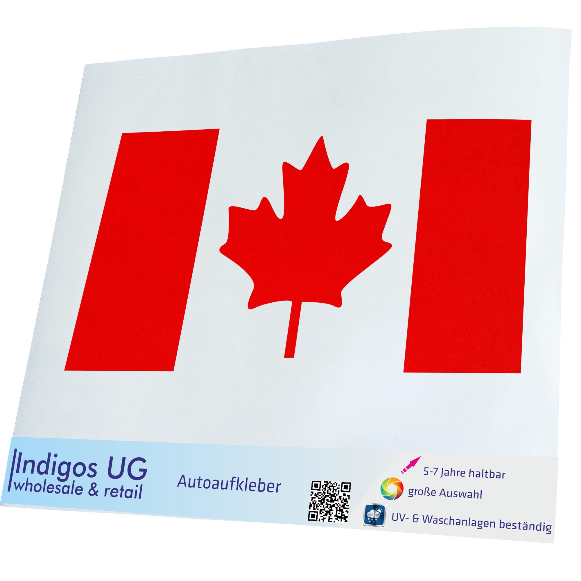 Set Of Stickers. Made In Canada. Brush Strokes Shaped With Canadian Flag Factory Manufacturing And Production Country Concept Design Element For La Image472049954