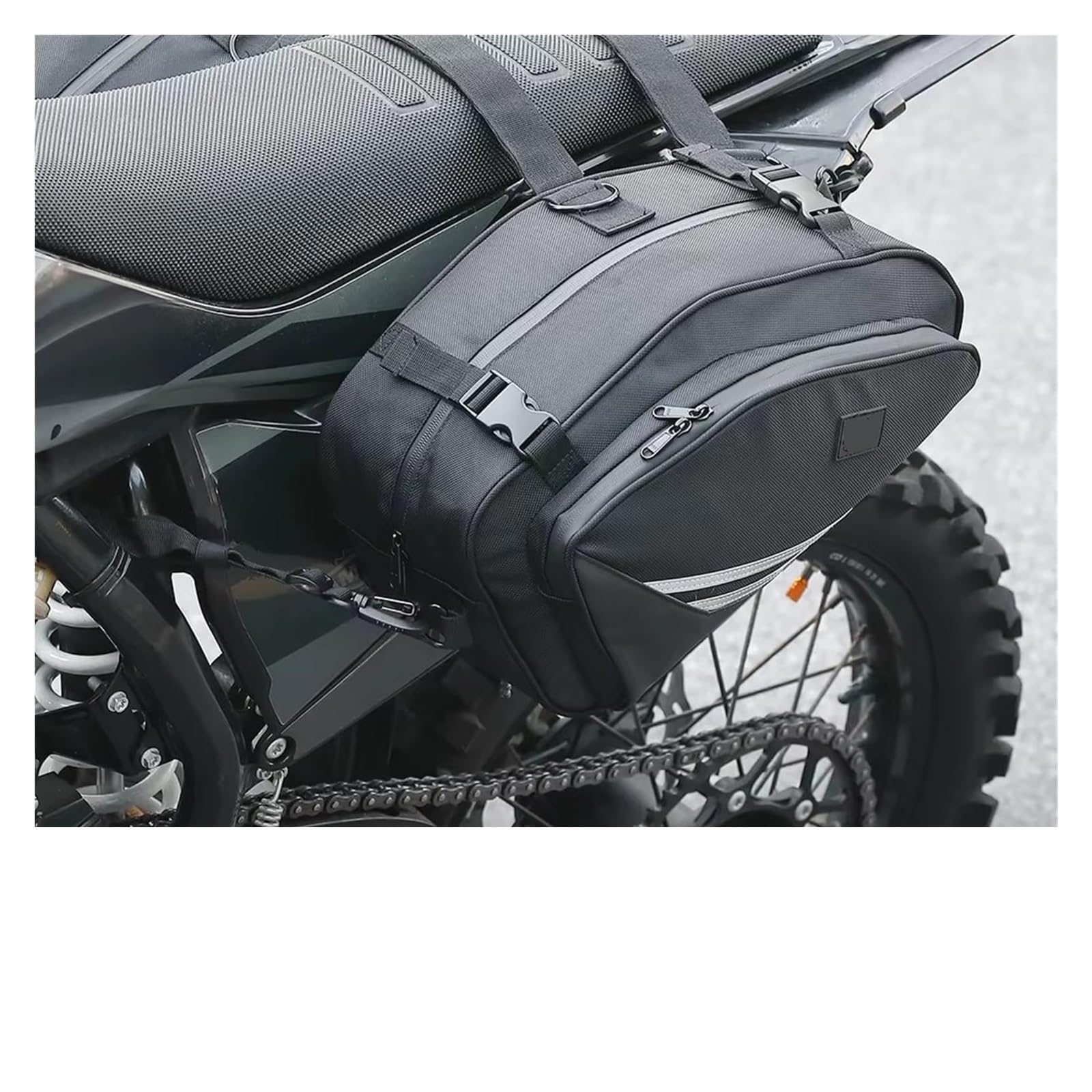 Moto Paraurti Borsa per YZ per CRF450R per Suzuki per V-Strom per KLR650 Borsa Laterale per Moto Motocross Borse Sportive Doppie Bagagli Sella