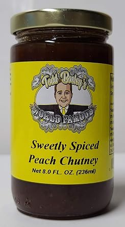 Todd Bosleys World Famous Sweetly Spiced Peach Chutney