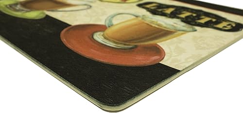 Miniatura 2 de Mohawk Home Coffee Moments- Tapete de cocina acolchado resistente a las manchas, 18 x 30 pulgadas, multicolor