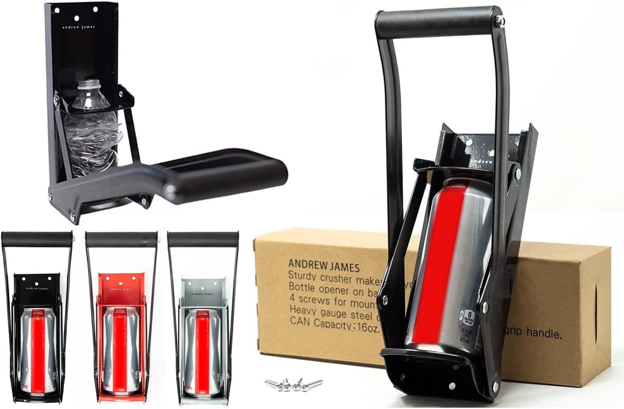 DALAO Aluminum Can Compactor,can crusher,16 oz Metal Can