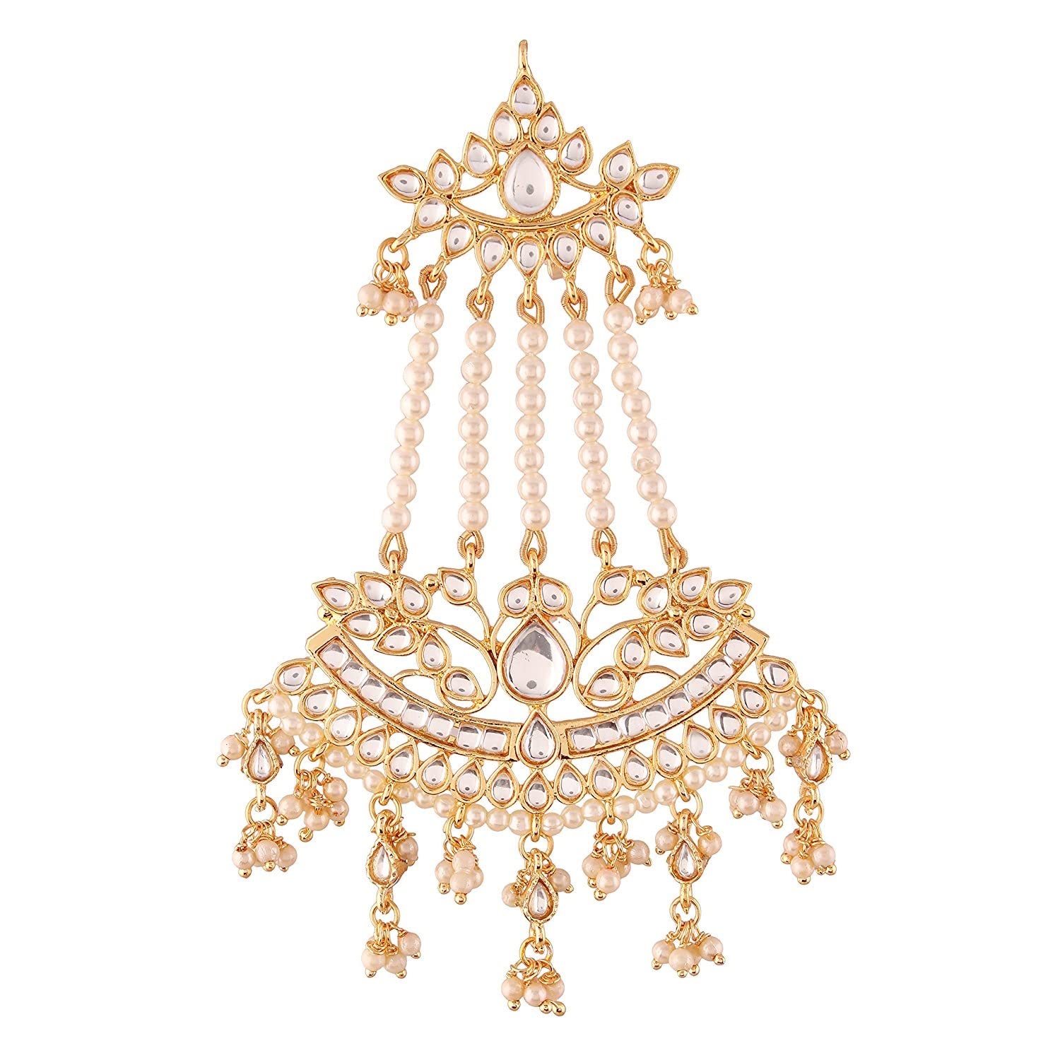 See full amazon price history chart for Amazon Brand - Anarva Gold Plated Traditional Kundan & Pearl Chabi Challa/Challa Waist Key chain For Women (KC01-03) (Style3) Amazon Brand - Anarva Gold Plated Traditional Kundan & Pearl Chabi Challa/Challa Waist Key chain For Women (KC01-03) (Style3) (B0BF5B98SR) Amazon Price History, Amazon Price Tracker