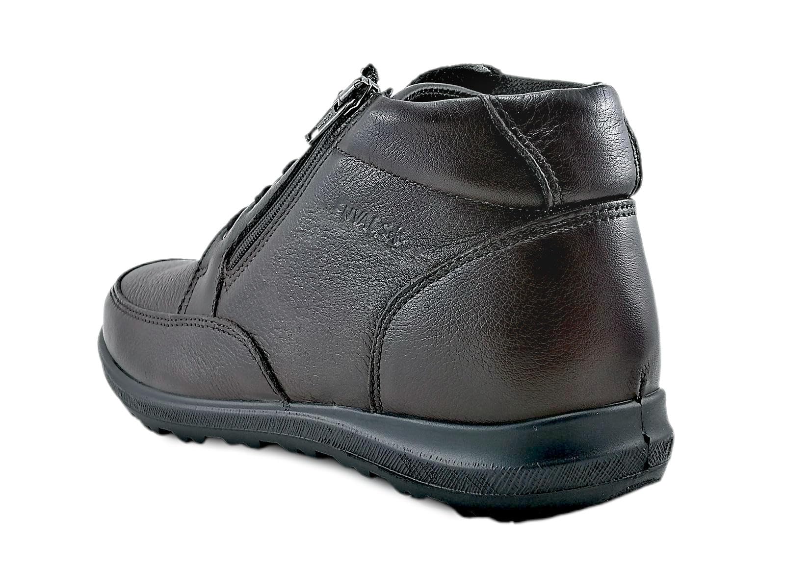 ENVAL SOFT Uomo Scarpe 8722811 Scarponcino in Pelle Lacci e Cerniera
