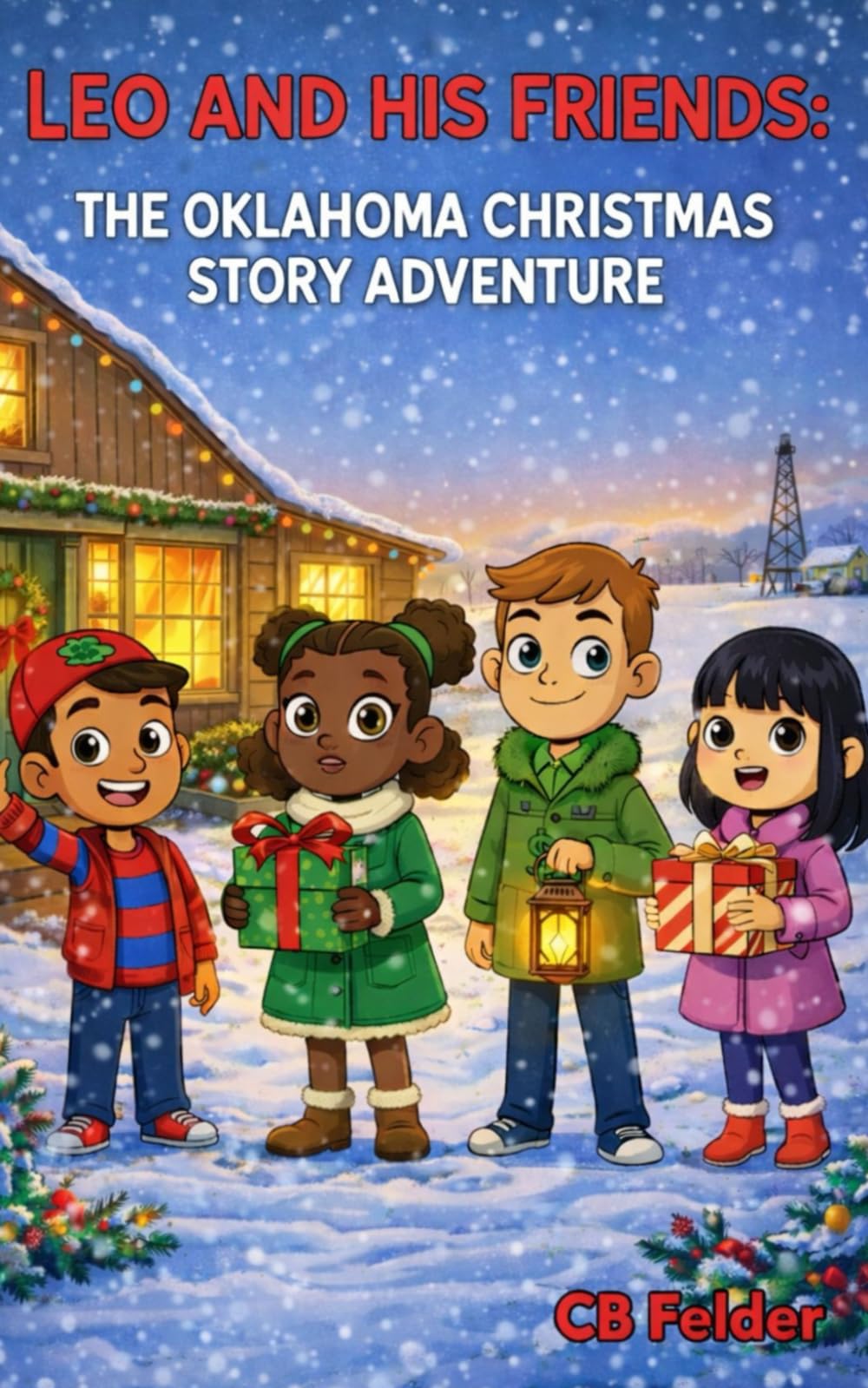 Leo and His Friends: The Oklahoma Christmas Story Adventure: A Real-World Holiday Adventure Chapter Book for Kids Ages 7-12