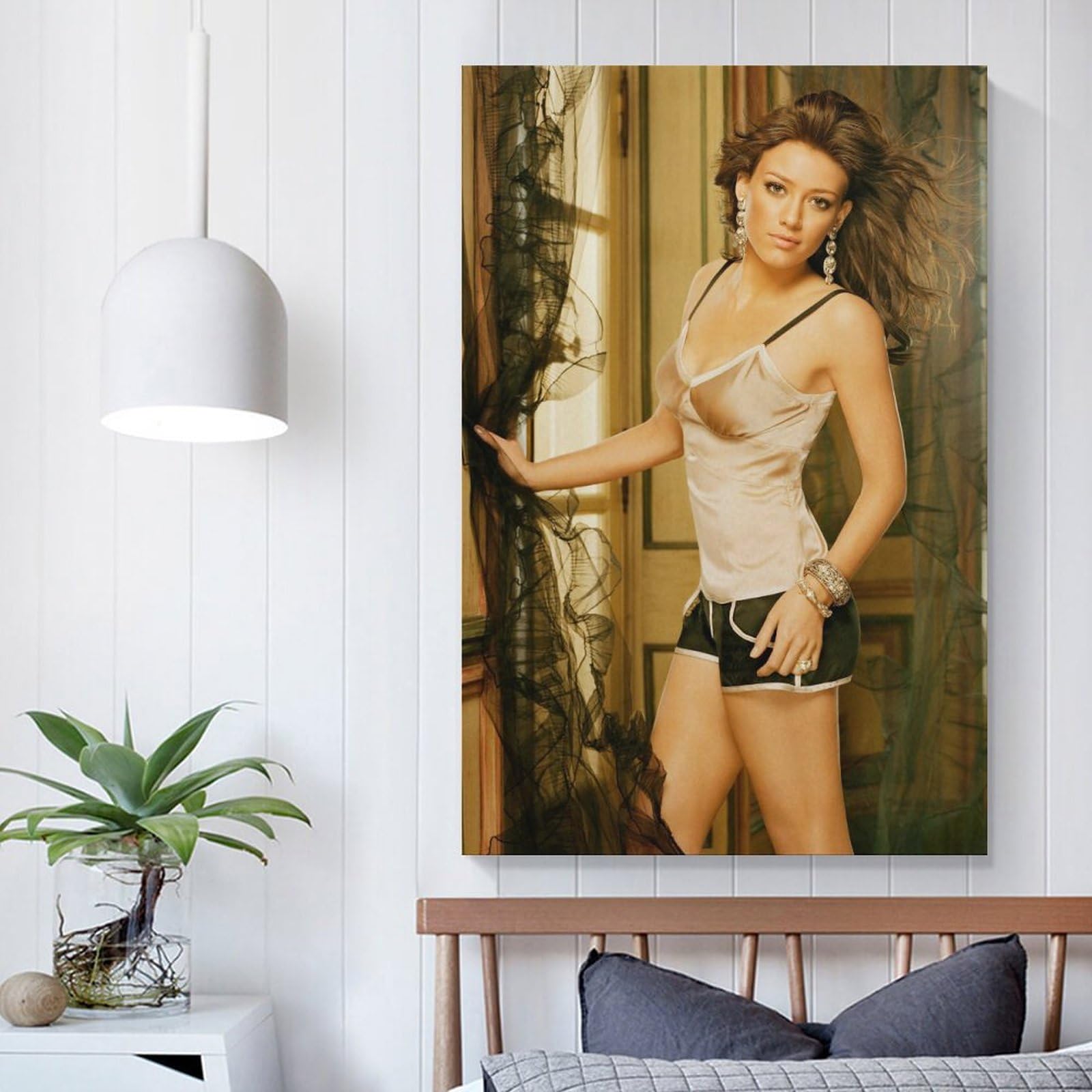 Hilary Duff Sexy Actress Poster Art Poster Canvas Painting Decor Wall Print  Photo Gifts Home Modern Decorative Posters Framed/Unframed  12x18inch(30x45cm) : Amazon.ca: Home
