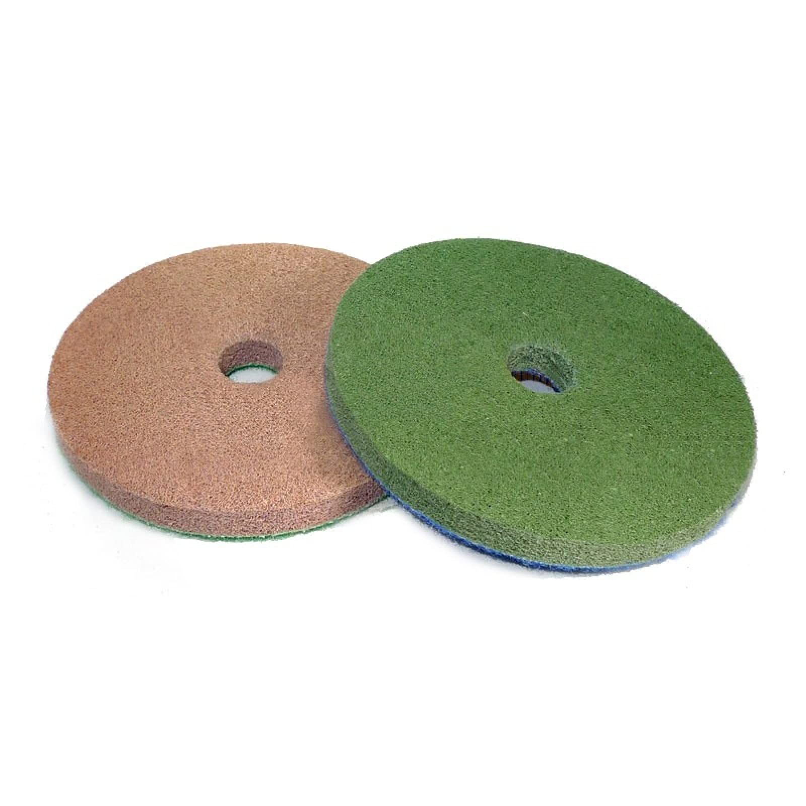 Almohadillas pulidoras de diamante, 7 piezas de almohadillas de pulido de esponja de 5 pulgadas, disco de pulido de piso de esponja de diamante profesional de 125 MM for piedra de granito de mármol(30