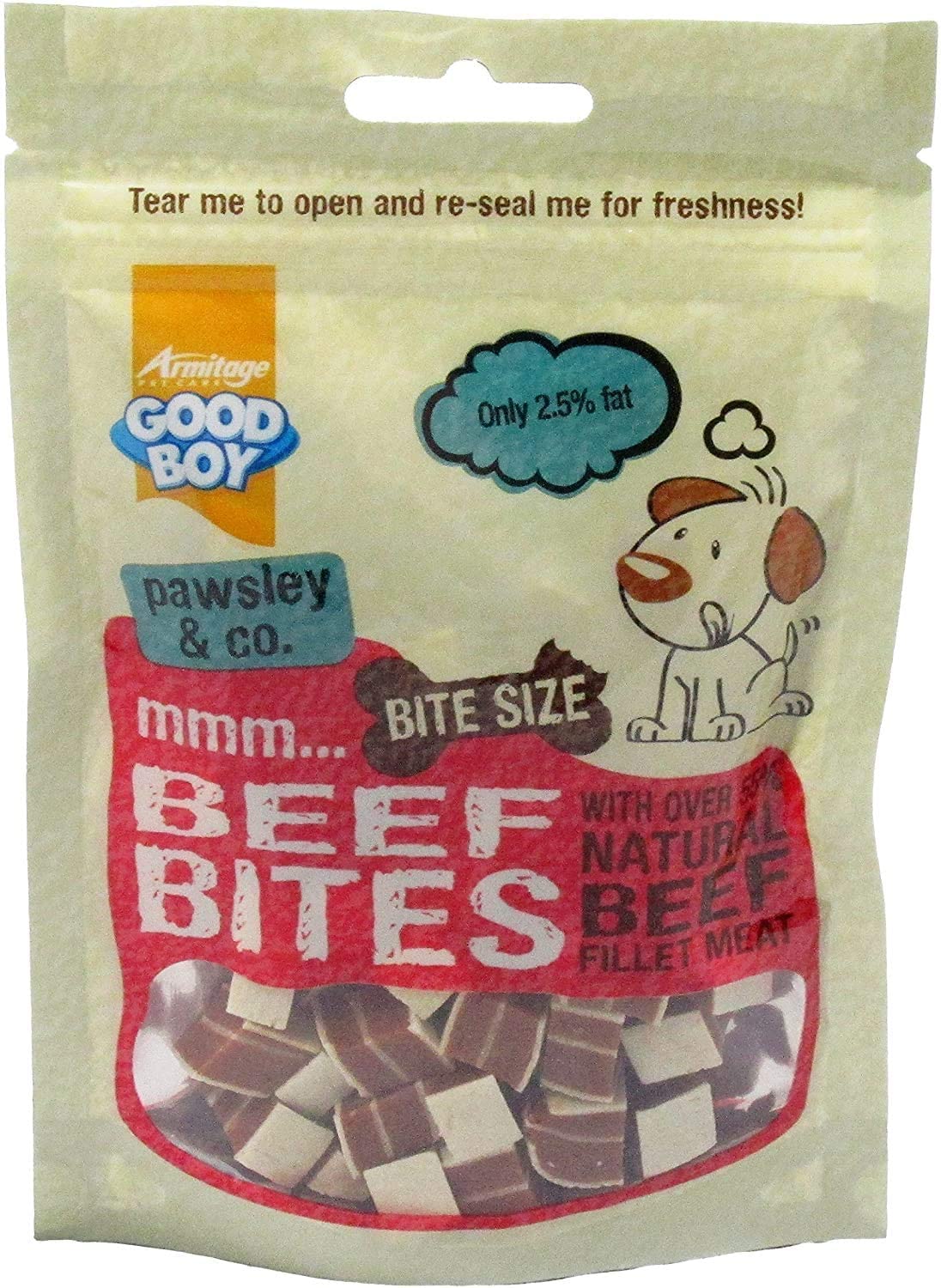 GOOD BOYArmitage Deli Bites Beef Dog Treat (65g)