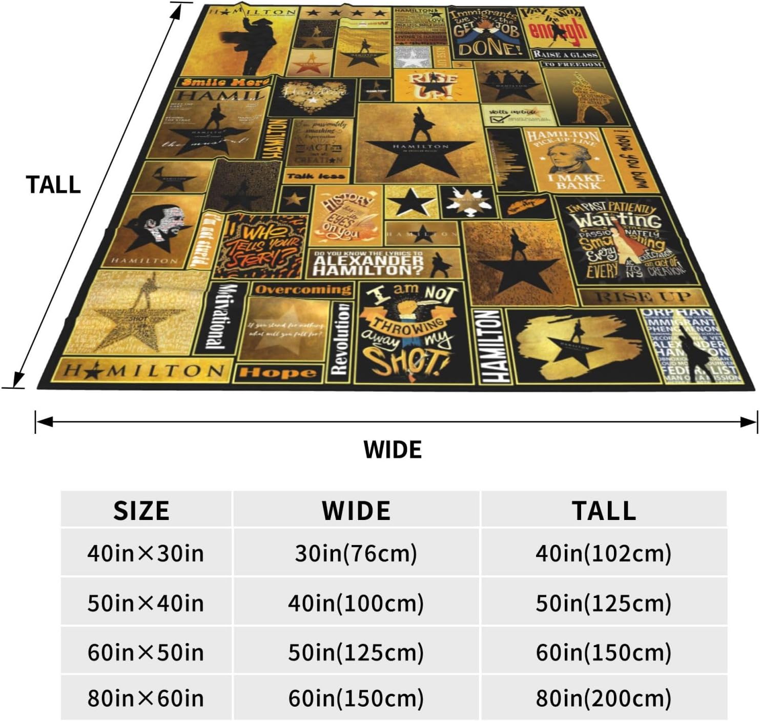 Musical Blanket Musical Throw Blanket Warm Ultra Soft Flannel Blanket Living Room Bedroom Sofa Decoration 60"X50"