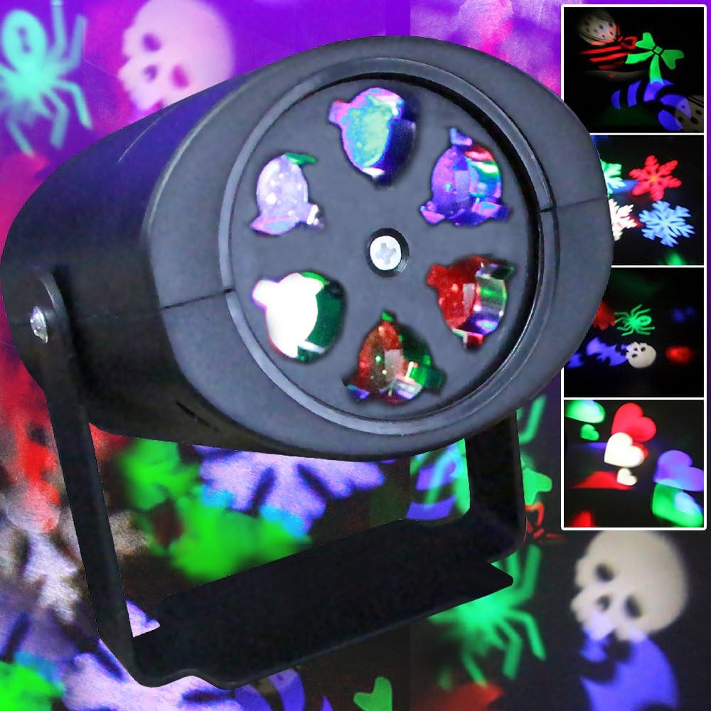 Amazon.com: LED GOBO Projector - comes with 4 changeable Gobos ...