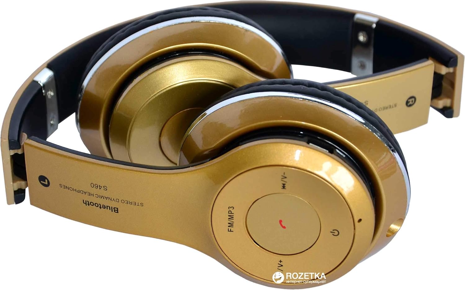KOMTO Solo S460 HIGH Sound Wired and Wireless Bluetooth Headphone with MIC/Memory Card Support (Gold) KMT0420(C) KOMTO Solo S460 HIGH Sound Wired and Wireless Bluetooth Headphone with MIC/Memory Card Support (Gold) KMT0420(C)