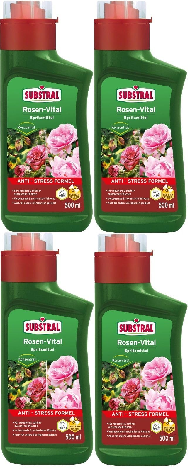 4 X 500 ml Substral®Rosen-Vital