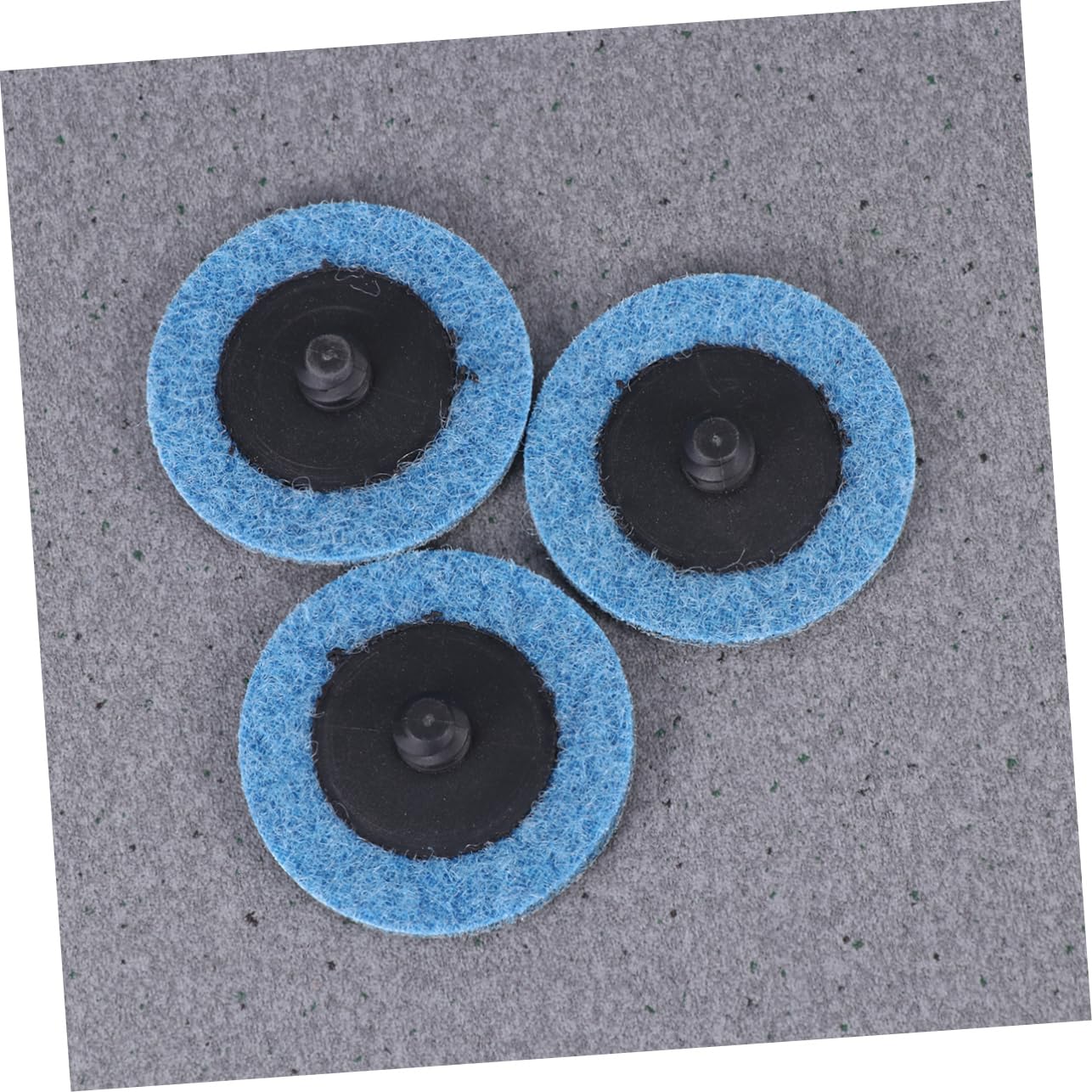 Disco de Lija de Torsión de Nailon de 2 Pulgadas, 50 Piezas | Óxido de Aluminio Marrón, Color Azul, Resistencia al Desgaste, de Superficie Metálica Color Aleatorio