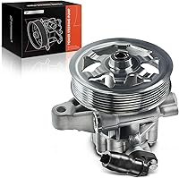 A-Premium Power Steering Pump with Pulley for Honda Accord 2008-2012 2.4L, Replaces 56100R40A03 - Reliable Replacement