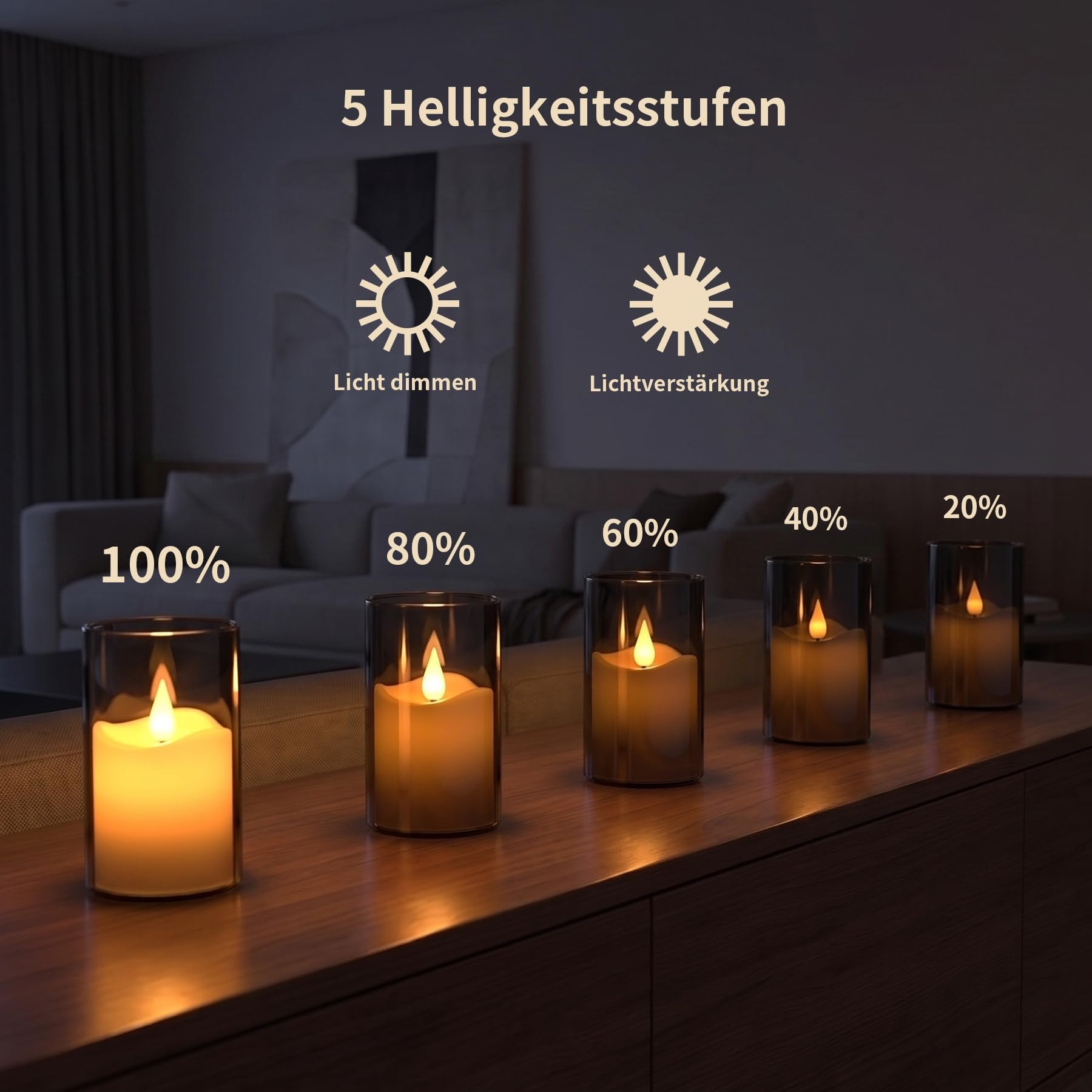 Forever Speed LED Teelichter Wiederaufladbar mit Timer Charge Station, 12er Rechargeable LED Tealights Elektrische Kerzen Flackernd avec télécommande pour salle de fête Salon Halloween Noël Déco