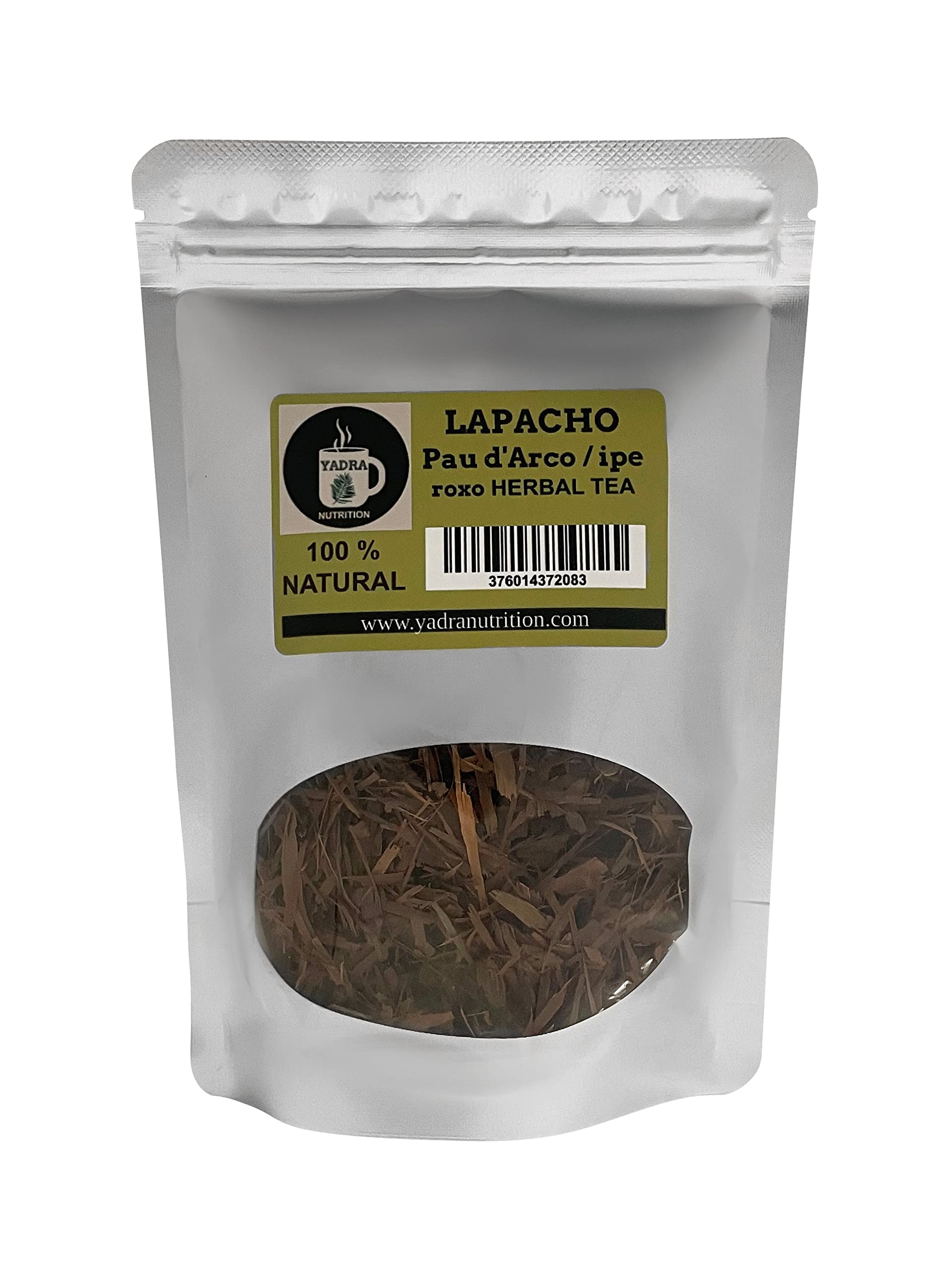 Lapacho Pau d'arco/ipe roxo c/s Herbal Tea Bark Tabebuia impetiginosa Tea (2oz)