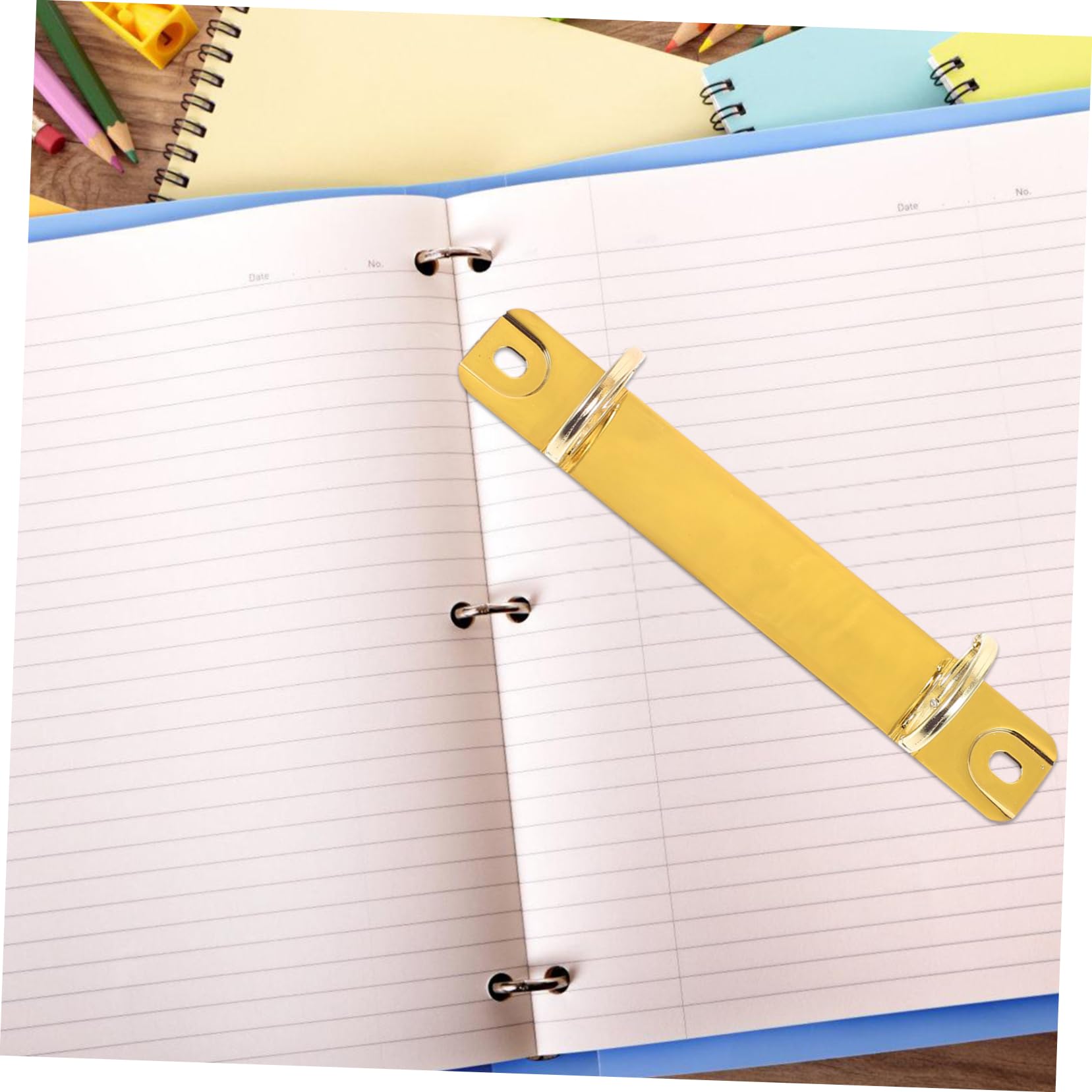 ARTIBETTER 5 Pezzi Raccoglitorper Libri con Componibili Rilegatura Portatile per Taccuini e Documenti Inserti per Raccoglitori Facile Usare