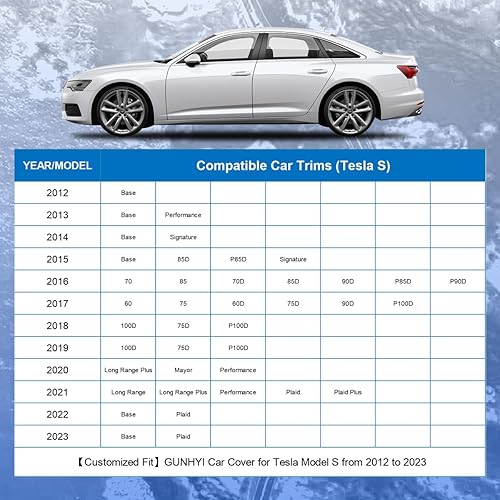 Miniatura 182 de Funda para automóvil Nissan Rogue impermeable para todo tipo de clima, cubierta exterior completa ligera para automóviles, exteriores, sol, UV, 08